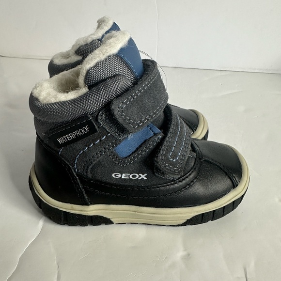 Geox Respira Omar Baby’s waterproof boots in  Dark Grey/Blue color  size… - Picture 2 of 8